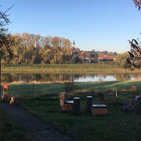 Pension Elbkiosk Kleinzadel Екстер'єр фото