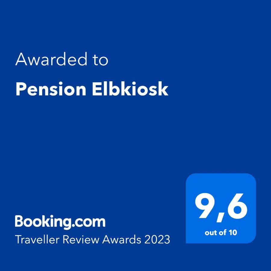 Pension Elbkiosk Kleinzadel Екстер'єр фото