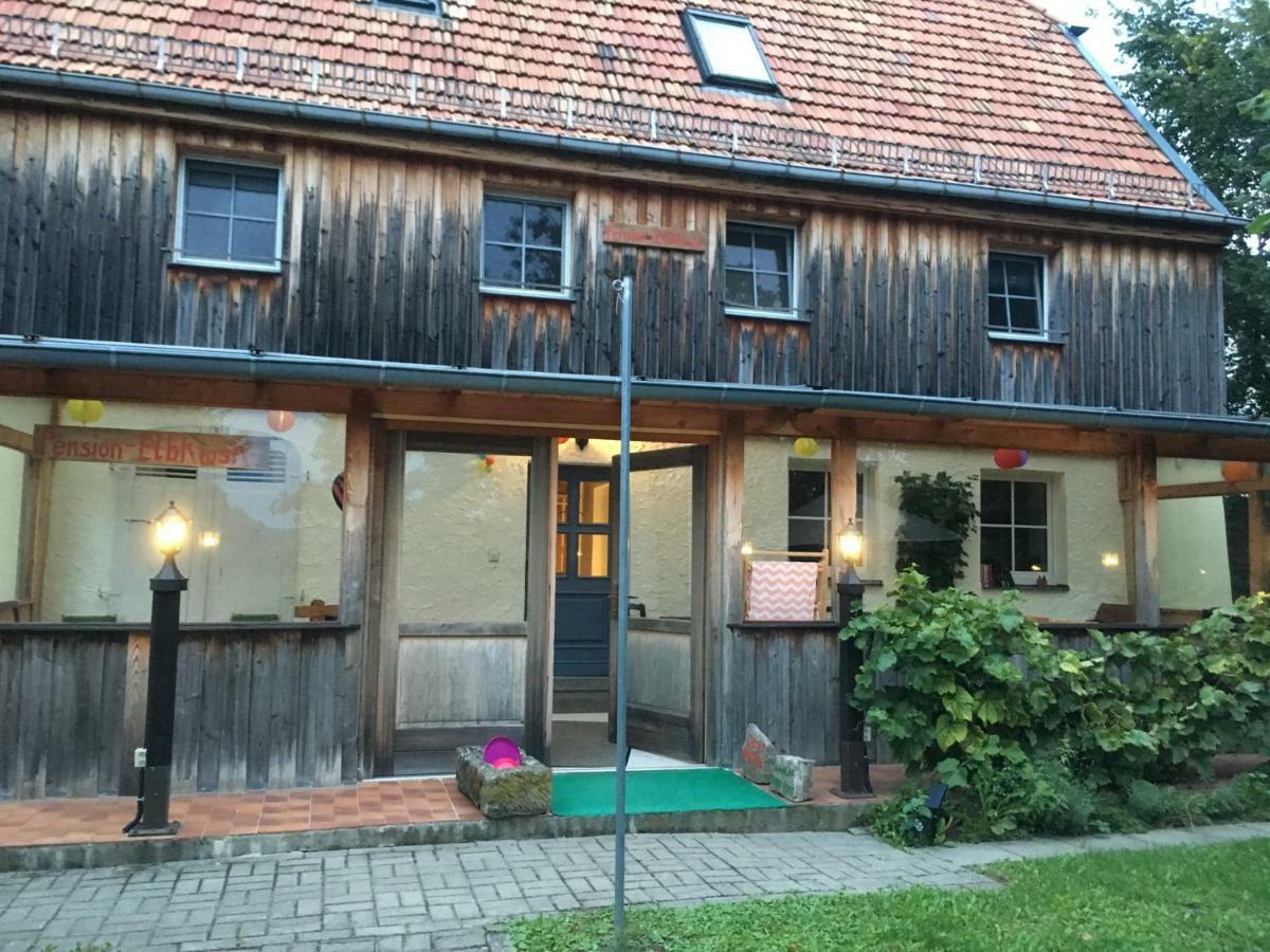 Pension Elbkiosk Kleinzadel Екстер'єр фото